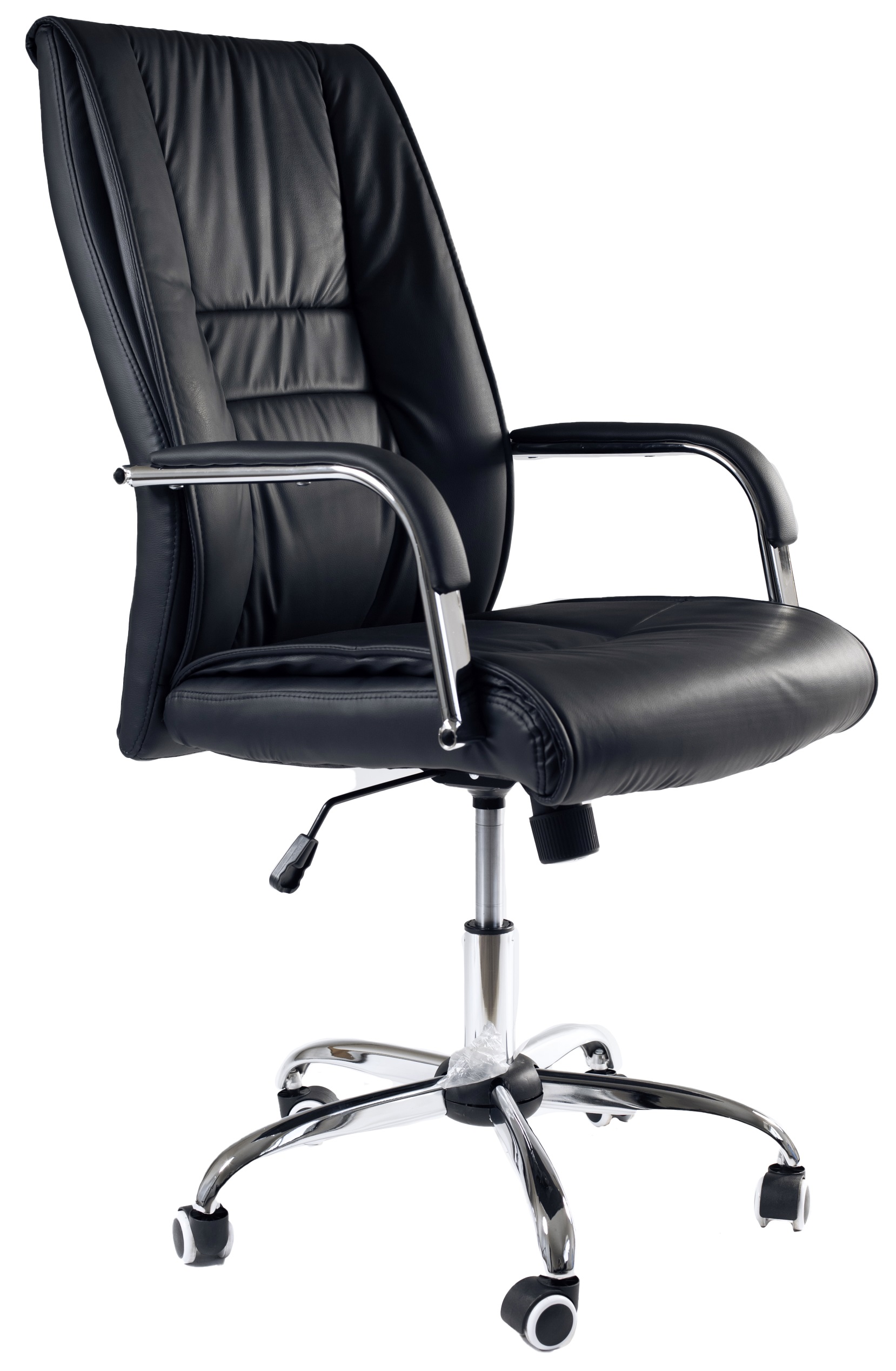 Крісло офісне Х'юстон Tehforward з механізмом Anyfix екошкіра чорний